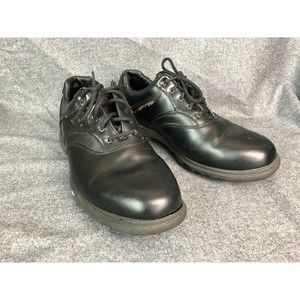 Callaway Men's Golf Spikes Shoes M298 US 8.5 UK 7.5 Black Leather Cleats